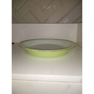 Lime green pyrex 209 8.5 inch lime green baking dish